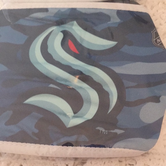 NEW NHL Kraken Face Masks Sealed 3 Packages - Picture 4 of 5